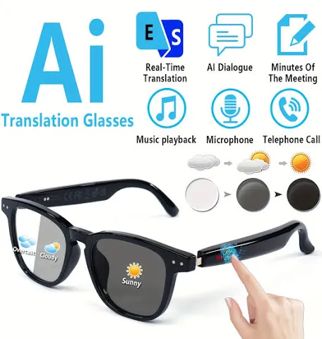 Gafas inteligentes con traductor
