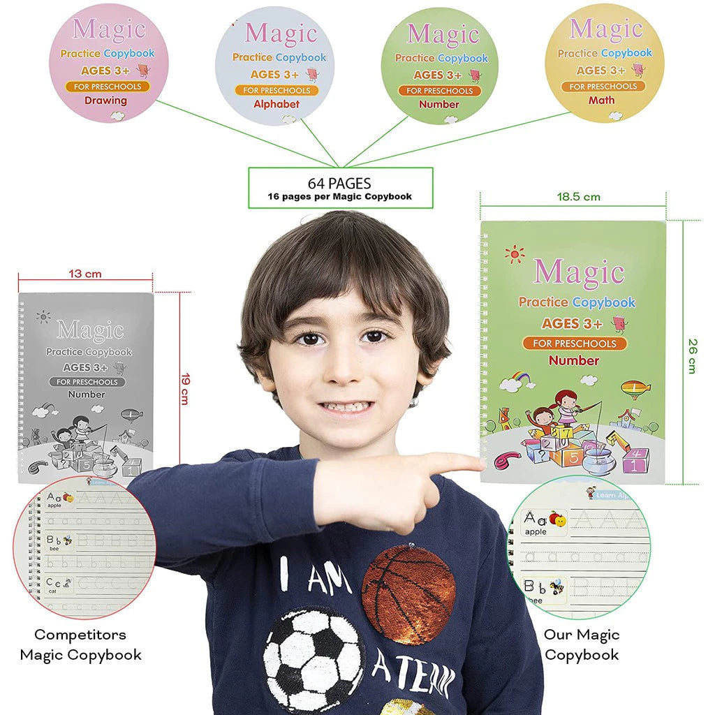 KIT DE LIBROS CALIGRAFIA PARA ESCRITURA